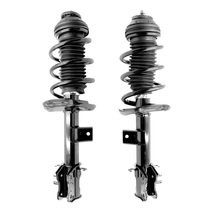 2-13551-13552-001 Front Suspension Strut & Coil Spring Assemby Set Fits Select Fiat 500 [Front]