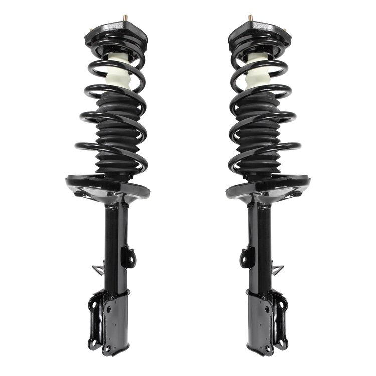 2-15051-15052-001 Suspension Strut & Coil Spring Assembly Set Fits Select Chevy Prizm, Geo Prizm, Toyota Corolla [Rear]