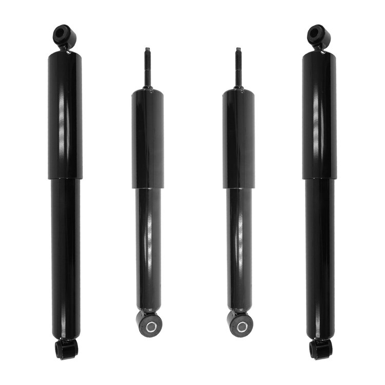 4-215110-255230-001 Front & Rear Nitrogen Gas Shock Absorber Kit Fits Select Isuzu Amigo, Isuzu Pickup, Chevy LUV [Front & Rear]