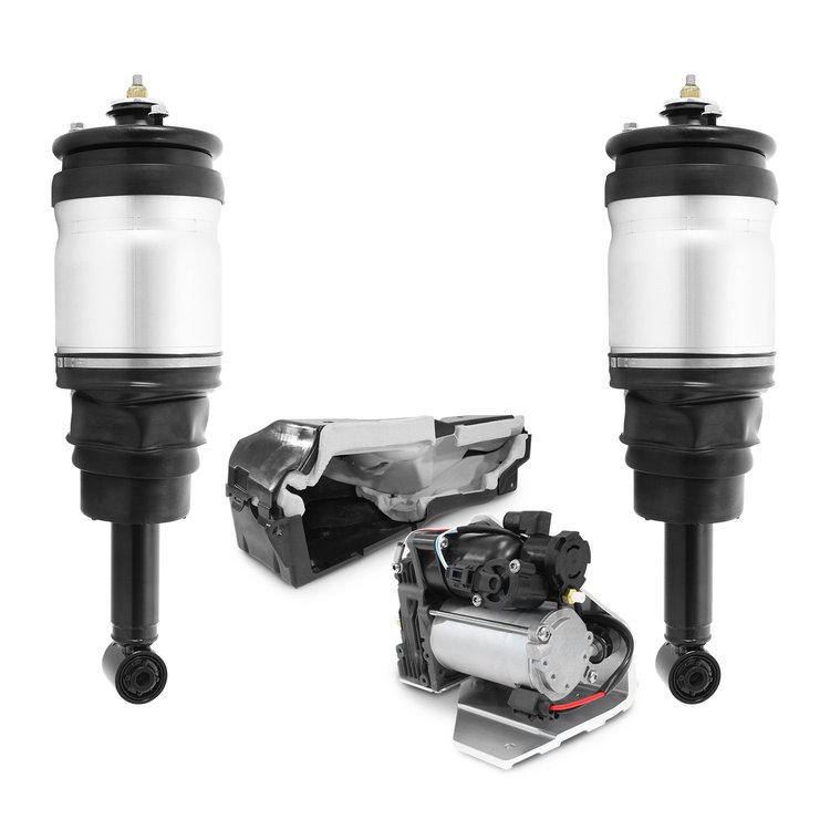 2-18-573000-H Rear Non-Electronic Suspension Air Strut Assembly Set Fits Select Land Rover [Rear]