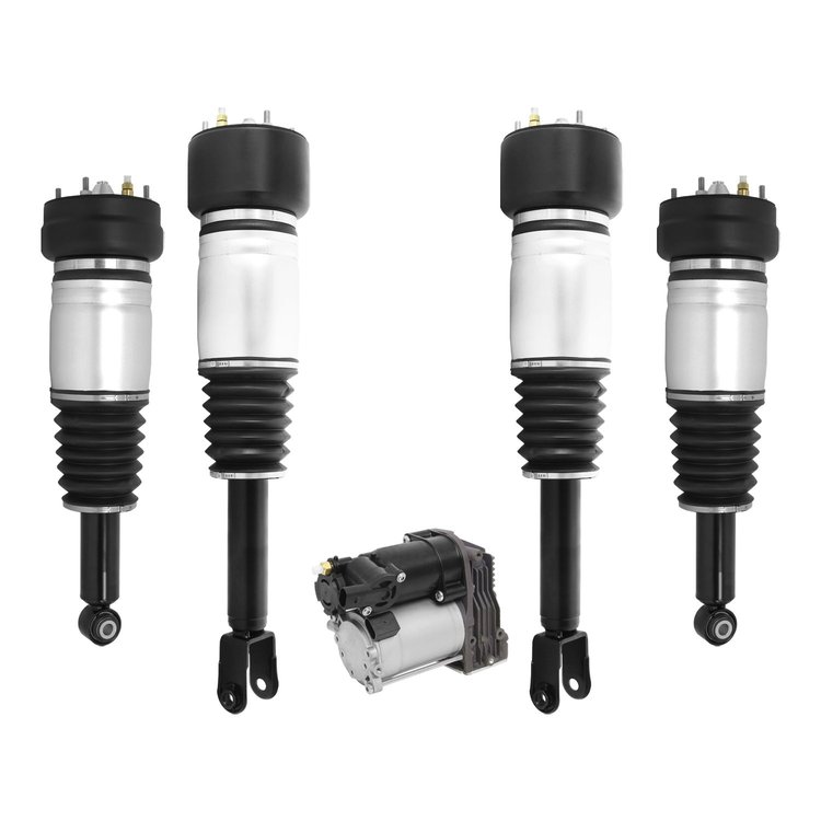 4-28-111700-20-011800 Front & Rear Electronic Suspension Air Strut Assembly Kit Fits Select Jaguar XJ [Front & Rear]