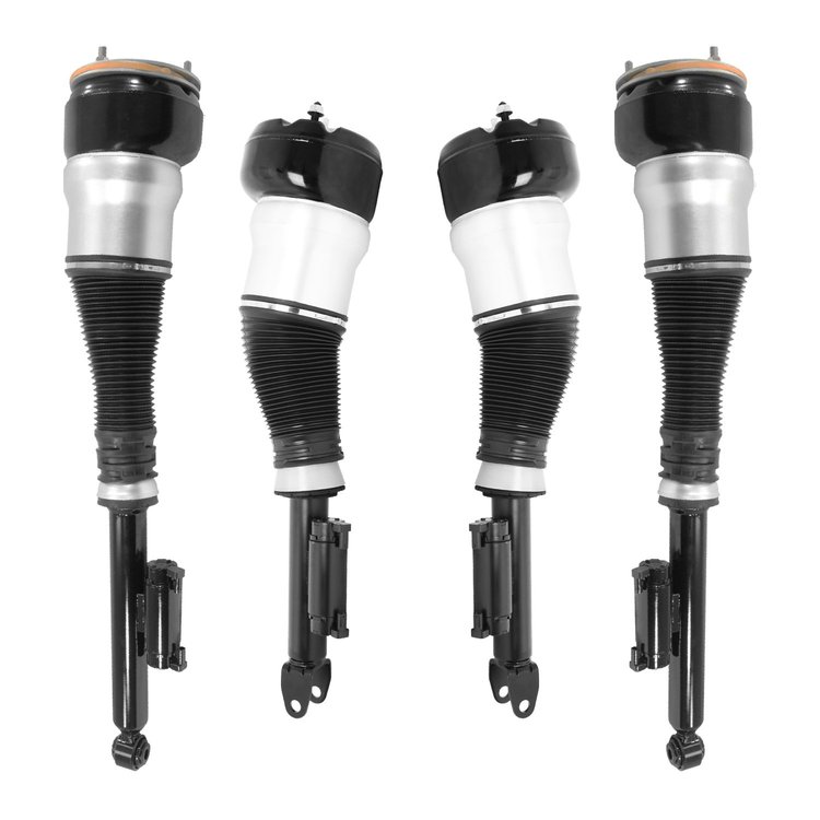 4-28-114001-28-514001 Front & Rear Electronic Suspension Air Strut Assembly Kit Fits Select Mercedes-Benz [Front & Rear]