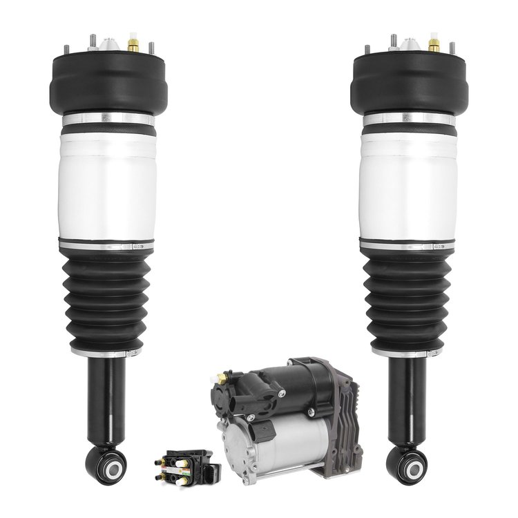 2-28-511700-20-011800-V Rear Electronic Suspension Air Strut Assembly Set Fits Select Jaguar XJ [Rear]
