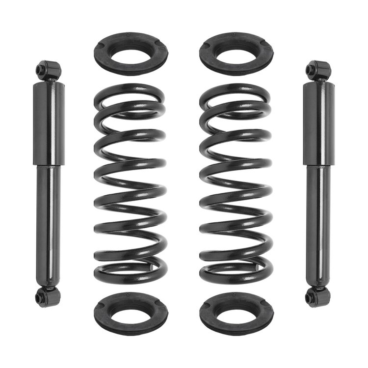 30-514200-4-KIT Air Spring To Coil Spring Conversion Kit Fits Select Nissan Armada, Infiniti QX56 [Rear]