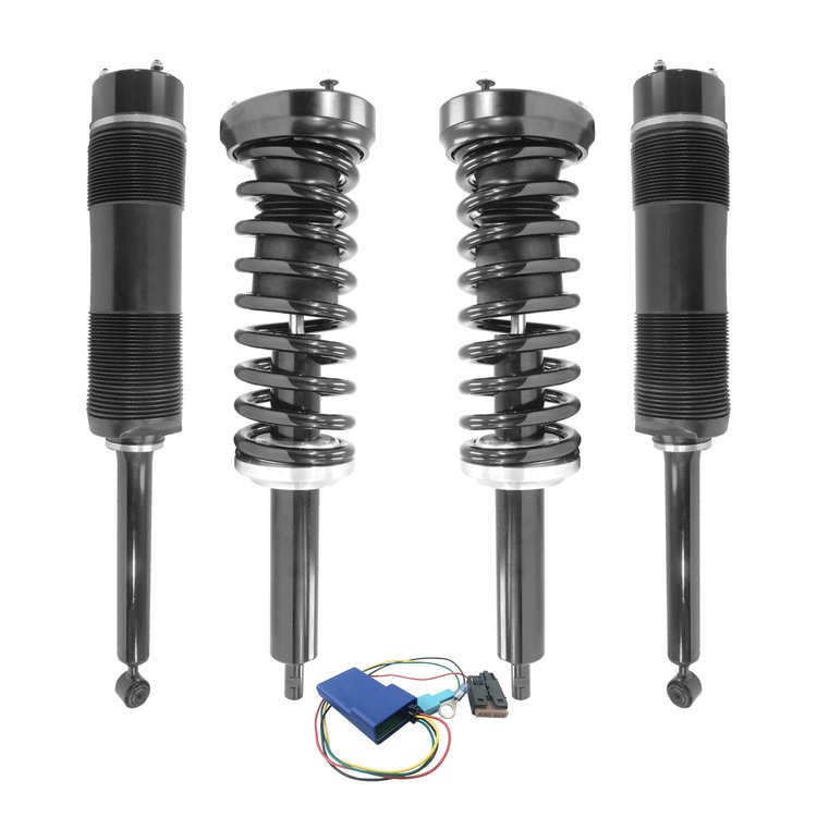 31-013500-4-S Air Spring To Coil Spring Conversion Kit Fits Select Mercedes-Benz S430, Mercedes-Benz S500 [Front & Rear]