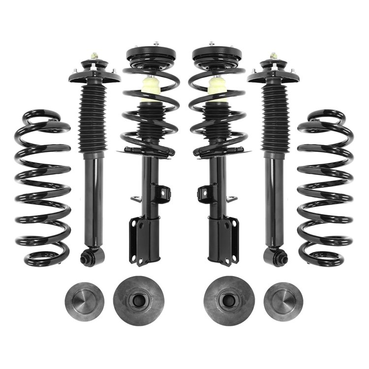4-12-525000 Air Spring To Coil Spring Conversion Kit Fits Select BMW X5 [Front/Rear]