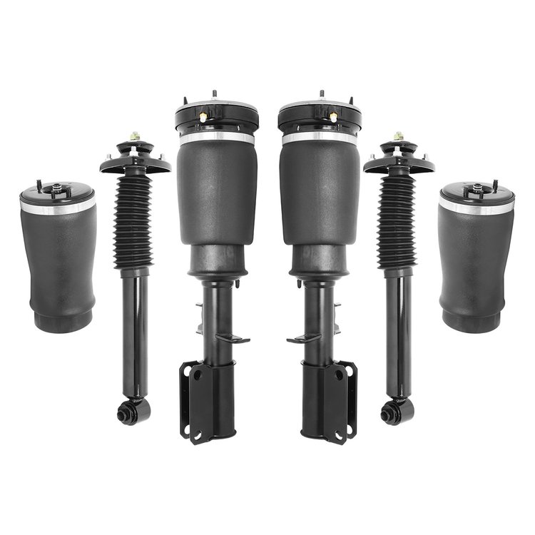 4-18-125001 Front & Rear Non-Electronic Suspension Air Strut Assembly Kit Fits Select BMW X5 [Front/Rear]