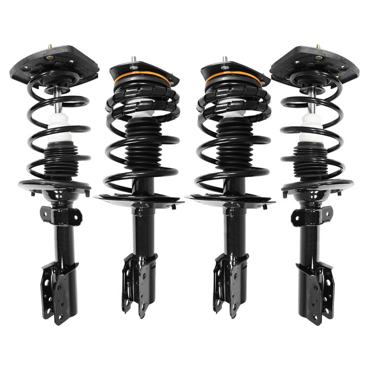 4-11020-15061-001 Front/Rear Suspension Strut & Coil Spring Assembly Kit Fits Select Chevy Impala/Chevy Monte Carlo [Front/Rear]