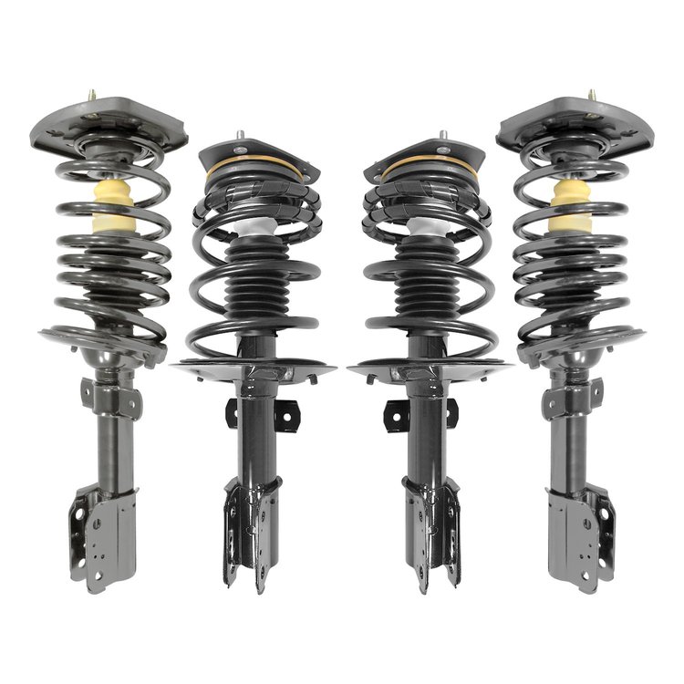 4-11024-15311-001 Front & Rear Suspension Strut & Coil Spring Assembly Kit Fits Select Pontiac Grand Prix [Front & Rear]
