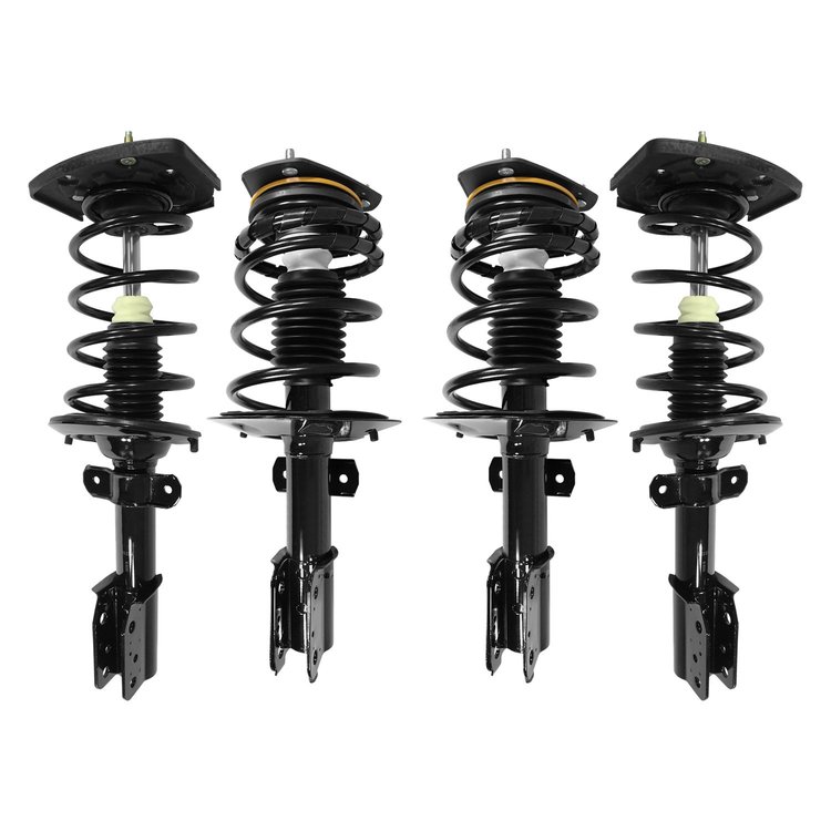 4-11024-15313-001 Front & Rear Suspension Strut & Coil Spring Assembly Kit Fits Select Pontiac Grand Prix [Front & Rear]