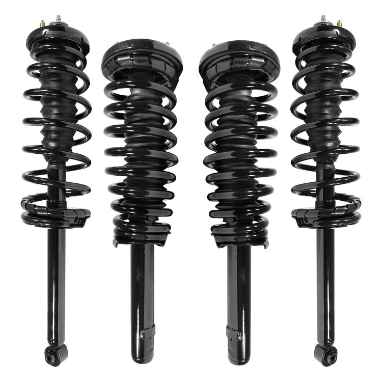 4-11091-15280-001 Front & Rear Suspension Strut & Coil Spring Assembly Kit Fits Select Acura CL, Honda Accord [Front & Rear]