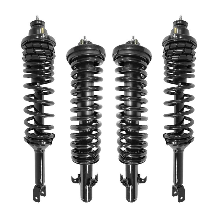 4-11144-15141-001 Front & Rear Suspension Strut & Coil Spring Assembly Kit Fits Select Acura CL [Front & Rear]