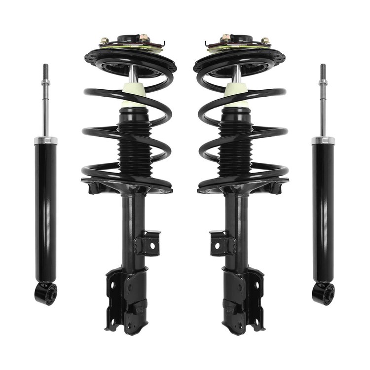 4-11183-255190-001 Front & Rear Suspension Strut & Coil Spring Assembly Fits Select Infiniti FX35, Infiniti FX45 [Front & Rear]