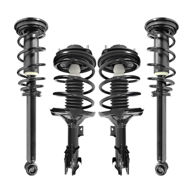 4-11191-15940-001 Front & Rear Suspension Strut & Coil Spring Assembly Kit Fits Select Mitsubishi Eclipse [Front & Rear]