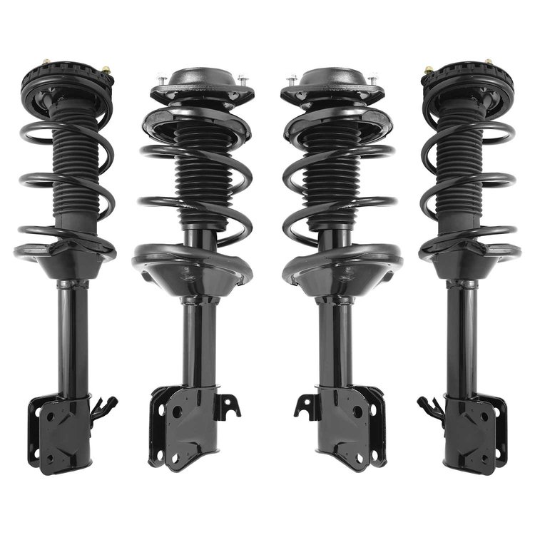 4-11193-15391-001 Front & Rear Suspension Strut & Coil Spring Assembly Kit Fits Select Subaru Impreza [Front & Rear]