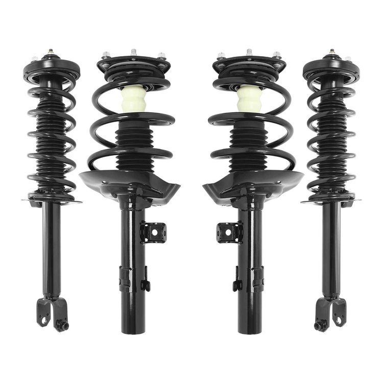 4-11215-15971-001 Front & Rear Suspension Strut & Coil Spring Assembly Kit Fits Select Honda Accord [Front & Rear]