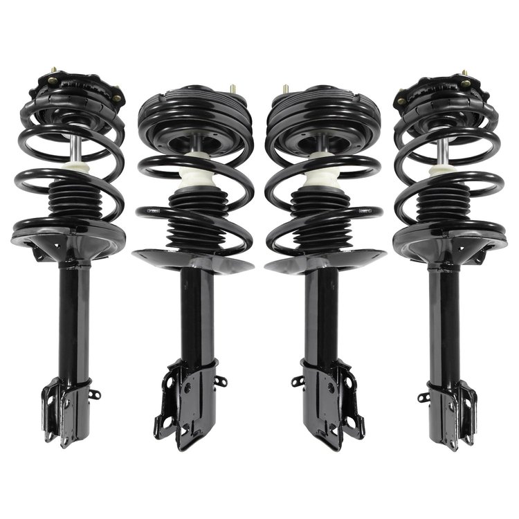 4-11240-15120-001 Front & Rear Suspension Strut & Coil Spring Assembly Kit Fits Select Dodge Neon, Plymouth Neon [Front & Rear]