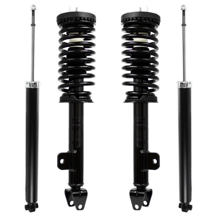 4-11260-253600-001 Front & Rear Suspension Strut & Coil Spring Assembly Fits Select Mopar [Front & Rear]