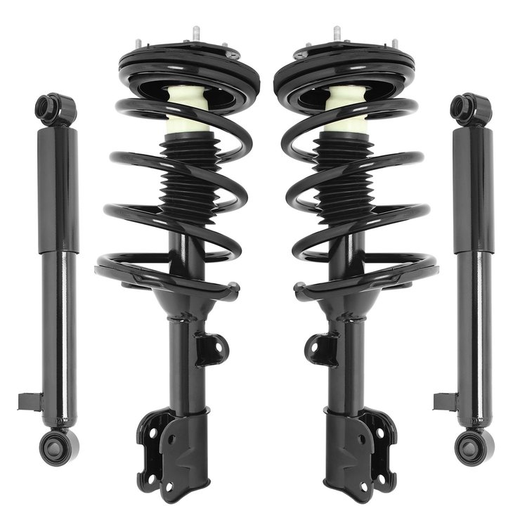 4-11285-259170-001 Suspension Strut & Coil Spring Assembly Fits Select Hyundai Santa Fe [Front & Rear]