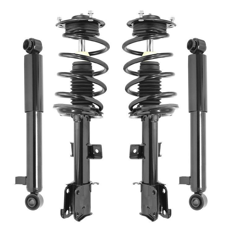 4-11287-259170-001 Suspension Strut & Coil Spring Assembly Fits Select Hyundai Santa Fe [Front & Rear]