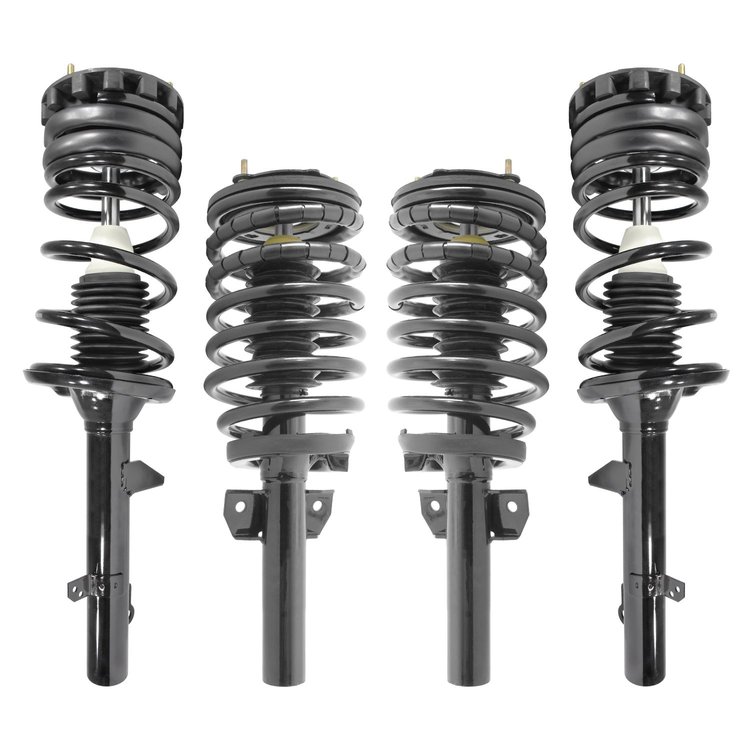 4-11310-15040-001 Front & Rear Suspension Strut & Coil Spring Assembly Kit Fits Select Ford Taurus, Mercury Sable [Front & Rear]
