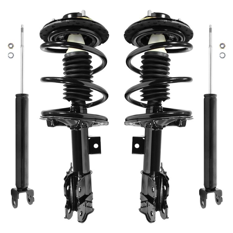 4-11333-255900-001 Front & Rear Suspension Strut & Coil Spring Assembly Fits Select Nissan Maxima [Front & Rear]