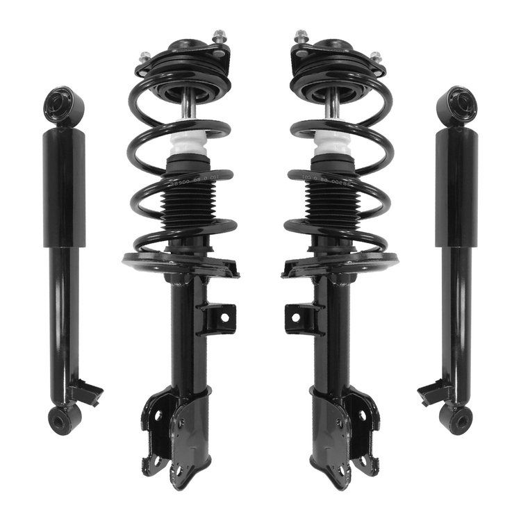 992-411363259060 Strut and Coil Spring Assembly Kit Fits Select Hyundai Santa Fe, Hyundai Santa Fe Sport [Front/Rear]