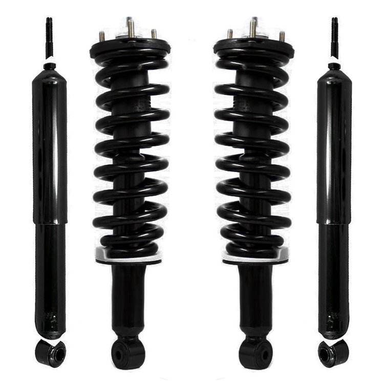 4-11381-254090-001 Front & Rear Suspension Strut & Coil Spring Assembly Fits Select Toyota Sequoia [Front & Rear]