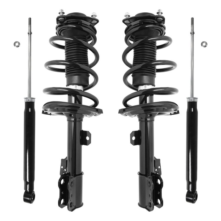 4-11385-254040-001 Front & Rear Suspension Strut & Coil Spring Assembly Fits Select Toyota Sienna [Front & Rear]