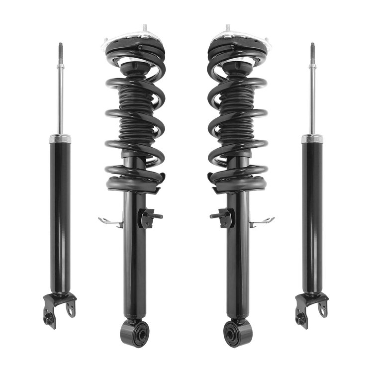 4-11405-255150-001 Front & Rear Suspension Strut & Coil Spring Assembly Fits Select Nissan 370Z [Front & Rear]