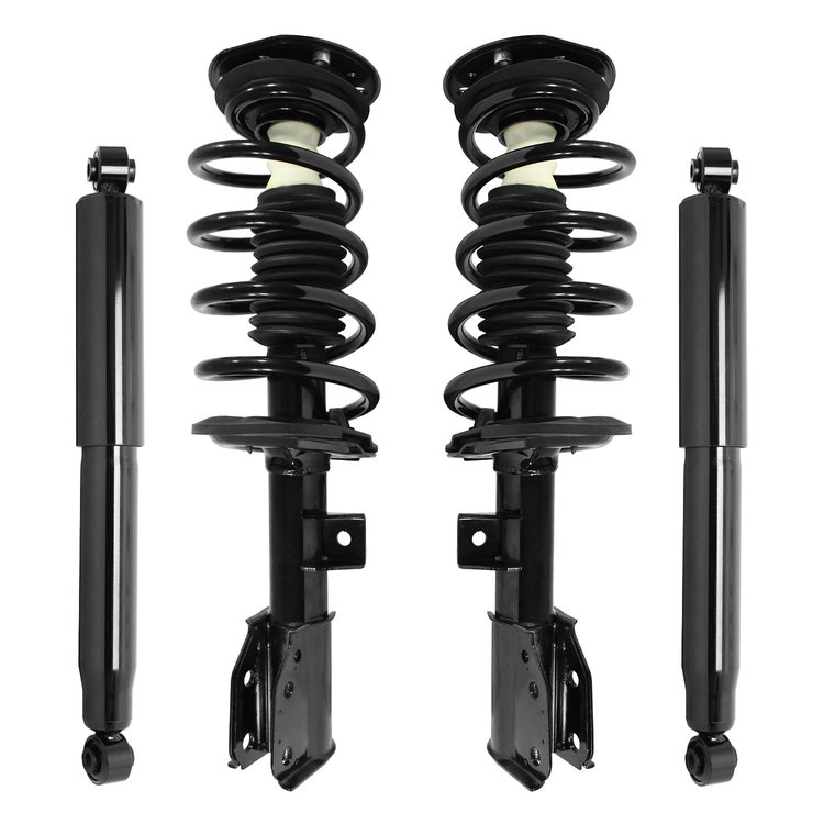 4-11463-251140-001 Front & Rear Suspension Strut & Coil Spring Assembly Fits Select GM [Front & Rear]