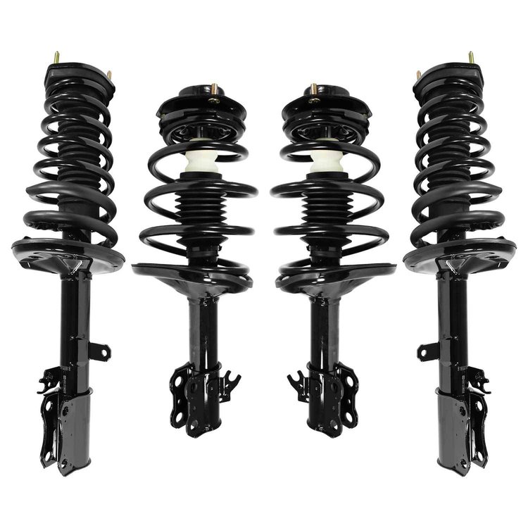4-11471-15161-001 Front & Rear Suspension Strut & Coil Spring Assembly Kit Fits Select Lexus ES300 [Front & Rear]