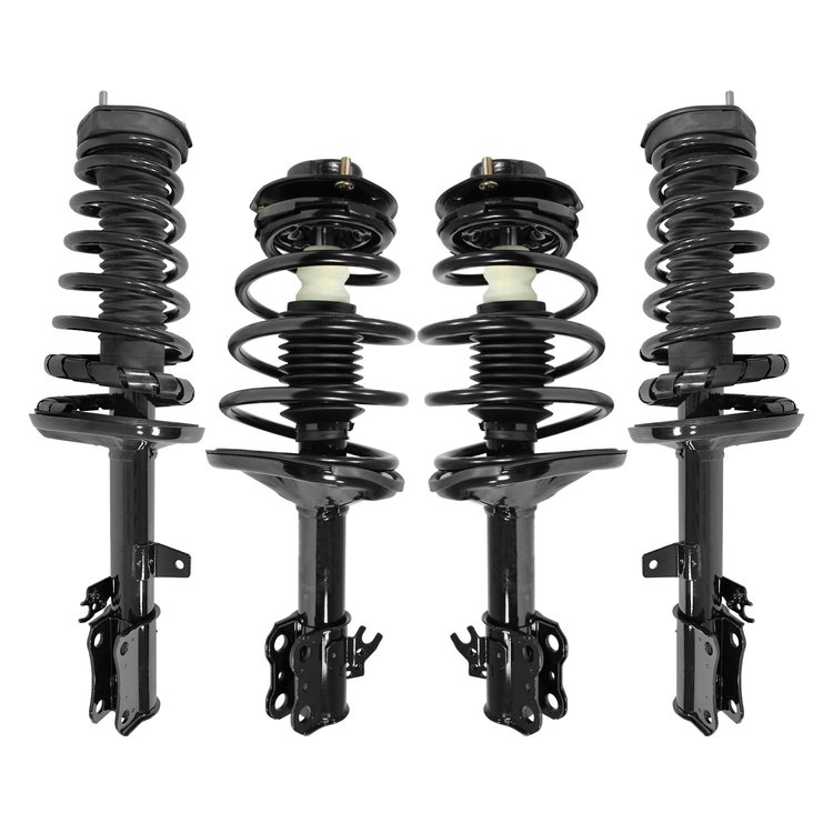 4-11471-15321-001 Front & Rear Suspension Strut & Coil Spring Assembly Kit Fits Select Toyota Camry [Front & Rear]