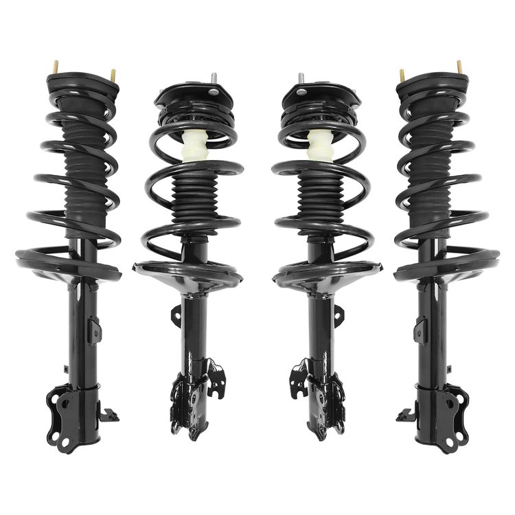 4-11473-15907-001 Front & Rear Suspension Strut & Coil Spring Assembly Kit Fits Select Toyota Highlander [Front & Rear]