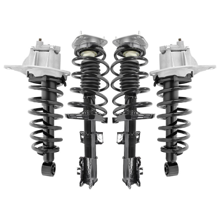 4-11491-15075-001 Front & Rear Suspension Strut & Coil Spring Assembly Kit Fits Select Volvo V70, Volvo XC70 [Front & Rear]