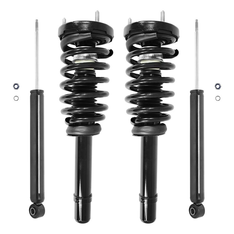 4-11560-259810-001 Front & Rear Suspension Strut & Coil Spring Assembly Fits Select Hyundai Sonata, Hyundai Azera [Front & Rear]
