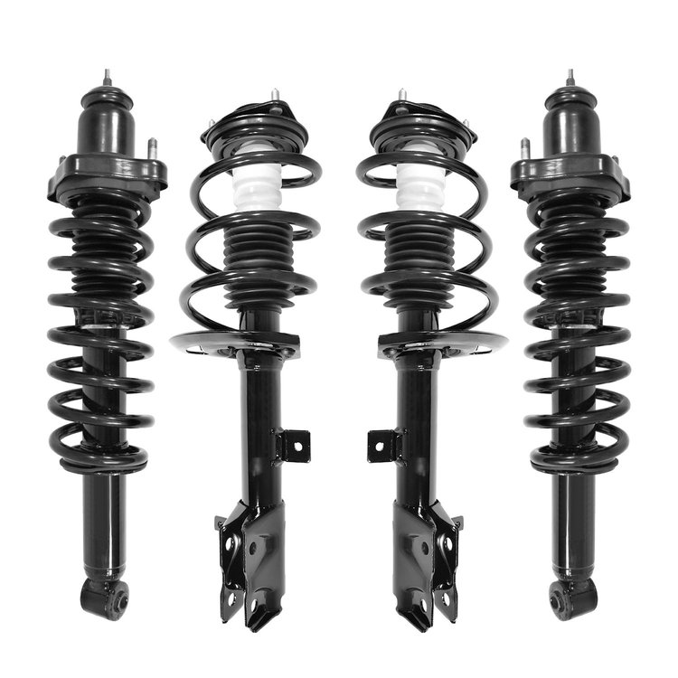 4-11581-15580-001 Front & Rear Suspension Strut & Coil Spring Assembly Kit Fits Select Dodge Caliber, Jeep Compass, Jeep Patriot
