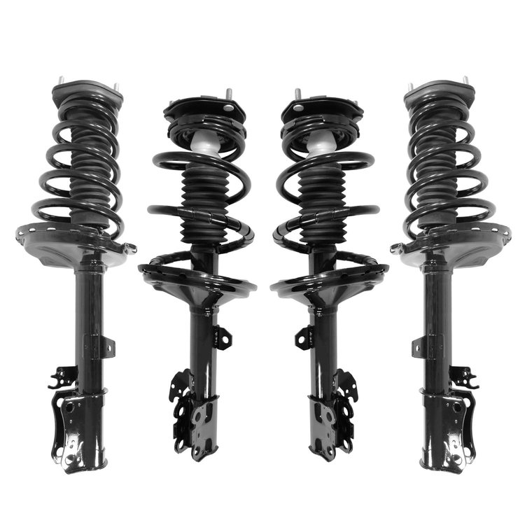 4-11615-15901-001 Front & Rear Suspension Strut & Coil Spring Assembly Kit Fits Select Toyota Highlander [Front & Rear]