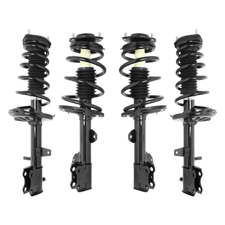 4-11617-15923-001 Front & Rear Suspension Strut & Coil Spring Assembly Kit Fits Select Toyota Highlander [Front & Rear]
