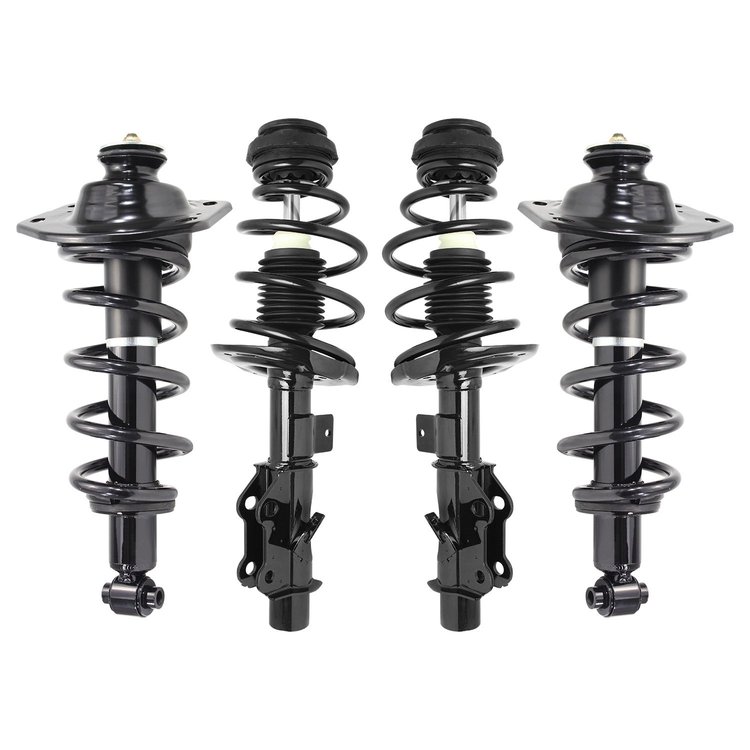 4-11625-15203-001 Front & Rear Suspension Strut & Coil Spring Assembly Kit Fits Select Chevy Camaro [Front & Rear]
