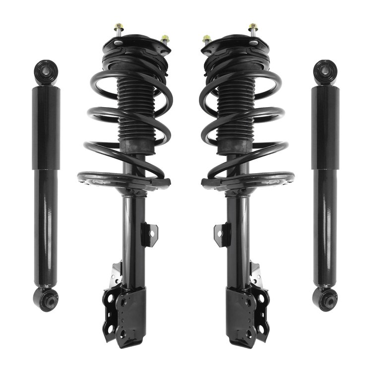 4-11627-253090-001 Front & Rear Suspension Strut & Coil Spring Assembly Fits Select Lexus RX350, Lexus RX450h [Front & Rear]