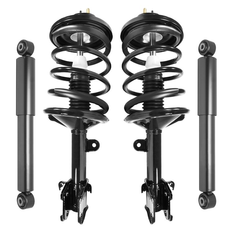 4-11643-250030-001 Front & Rear Suspension Strut & Coil Spring Assembly Fits Select Acura MDX, Honda Pilot [Front & Rear]