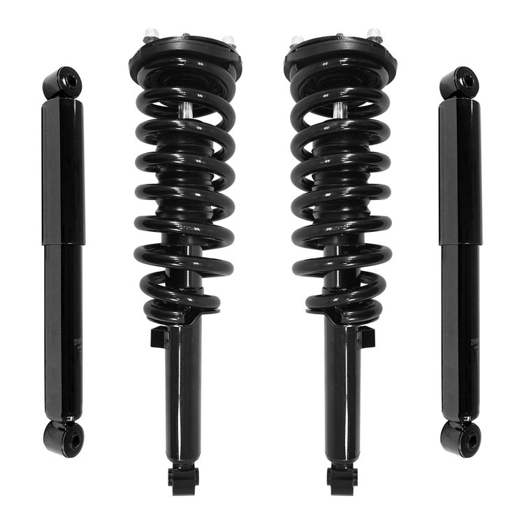 4-11653-259850-001 Front & Rear Suspension Strut & Coil Spring Assembly Fits Select Kia Sorento [Front & Rear]