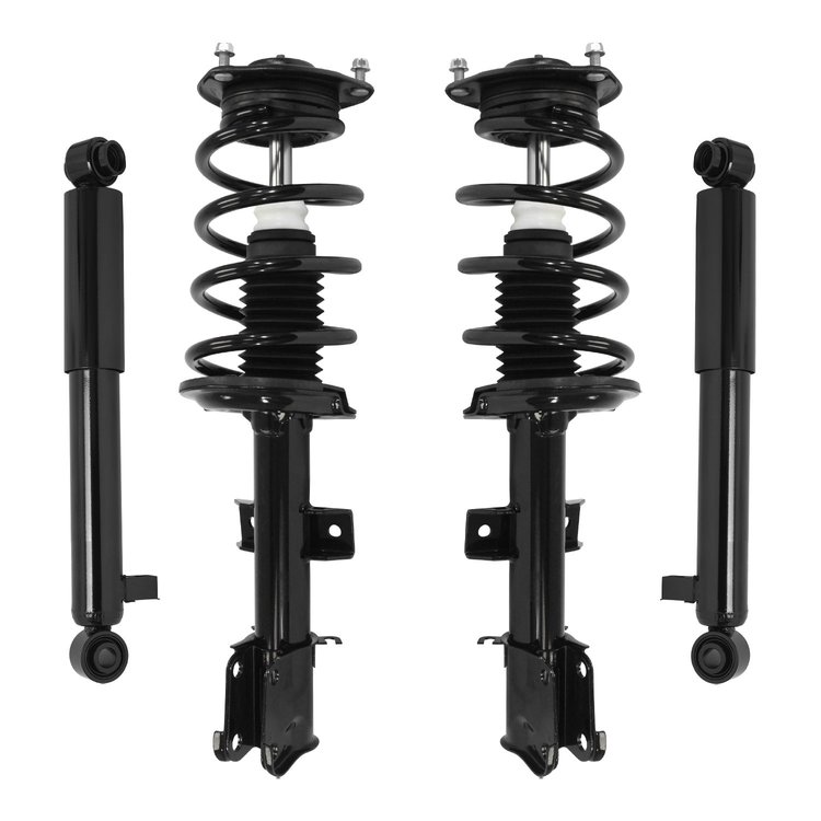 4-11655-259170-001 Front & Rear Suspension Strut & Coil Spring Assembly Fits Select Kia Sorento [Front & Rear]