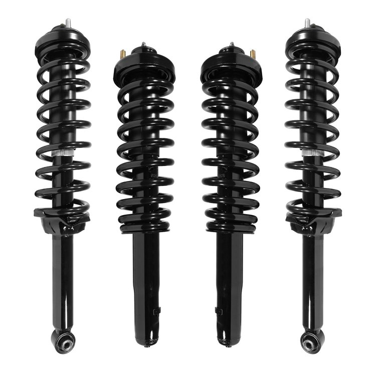 4-11665-15150-001 Front & Rear Suspension Strut & Coil Spring Assembly Kit Fits Select Honda CR-V [Front & Rear]