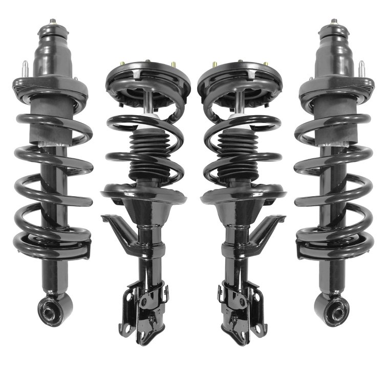 4-11667-15145-001 Front & Rear Suspension Strut & Coil Spring Assembly Kit Fits Select Honda CR-V [Front & Rear]