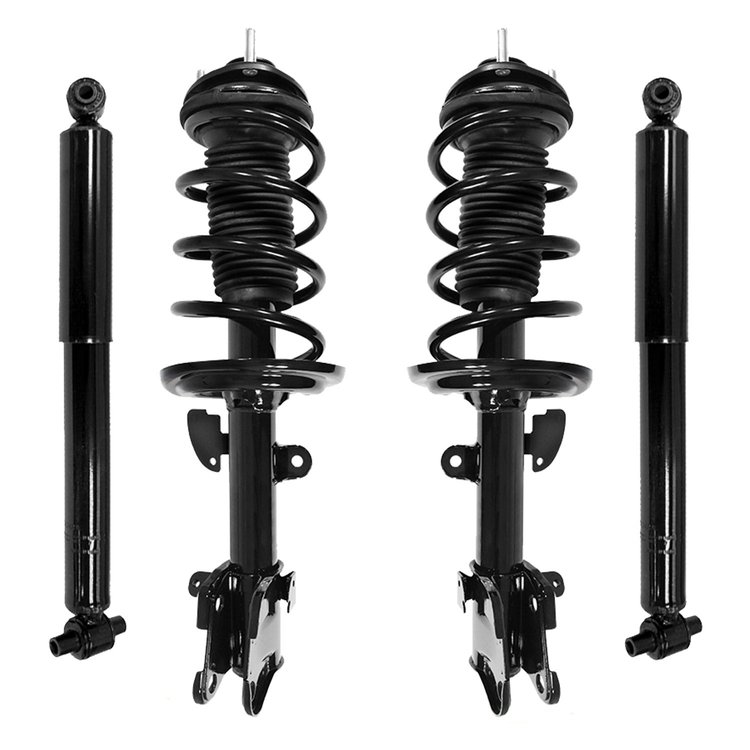 4-11713-259110-001 Front & Rear Suspension Strut & Coil Spring Assembly Fits Select Acura ZDX, Acura MDX [Front & Rear]