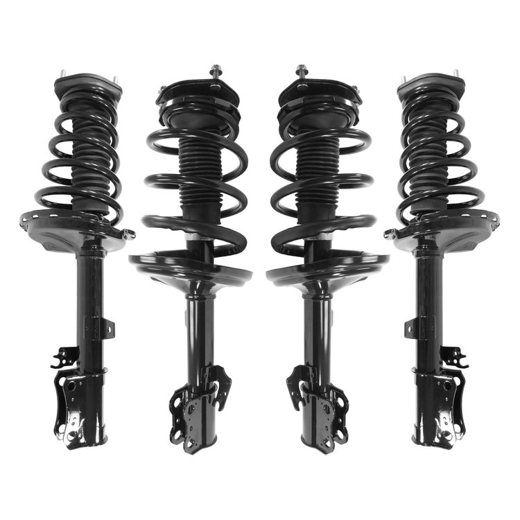 4-11727-15901-001 Front & Rear Suspension Strut & Coil Spring Assembly Kit Fits Select Lexus RX330, Lexus RX400h, Lexus RX350 [F