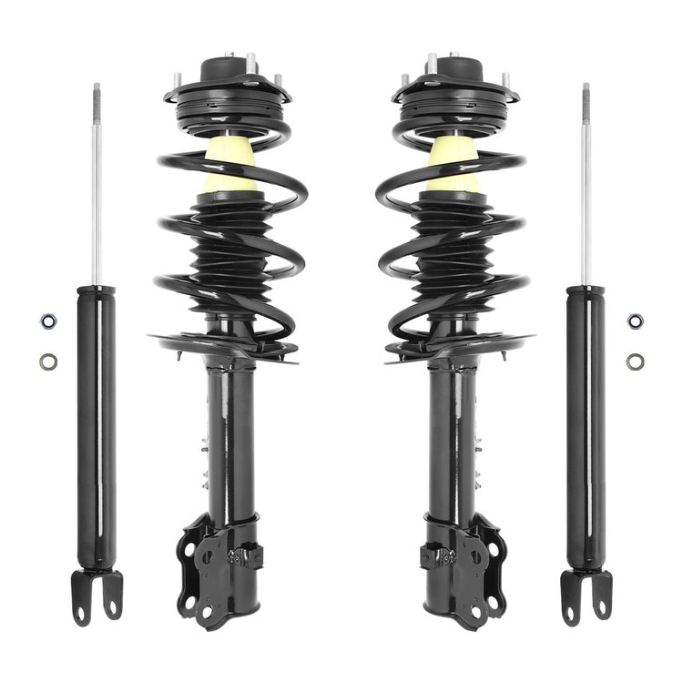 4-11745-259920-001 Front & Rear Suspension Strut & Coil Spring Assembly Fits Select Kia Sportage, Hyundai Tucson [Front & Rear]
