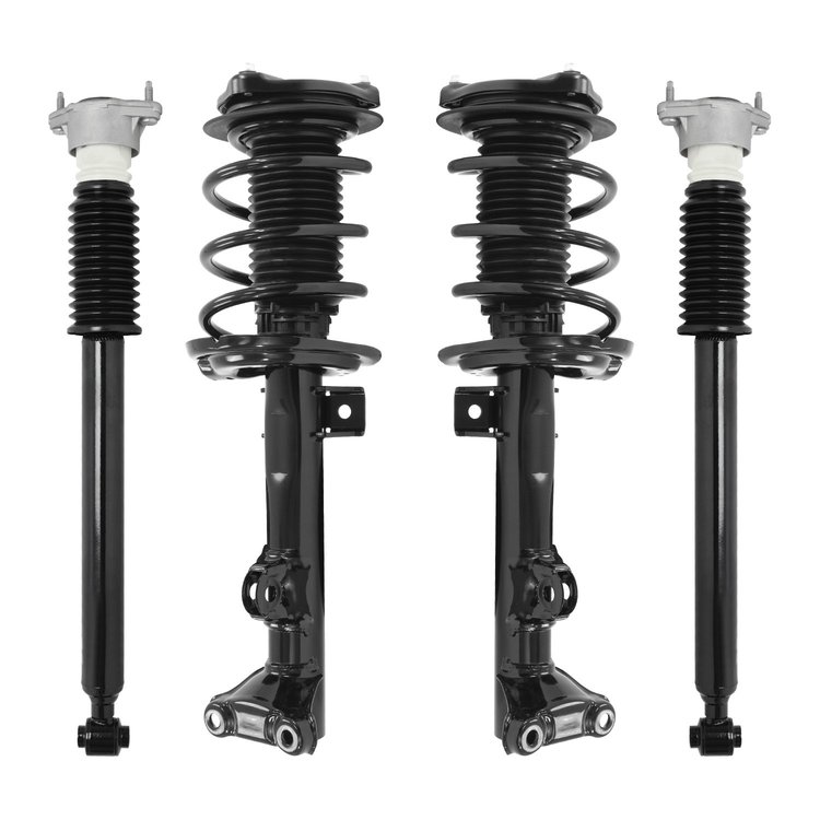 4-11750-254870-001 Suspension Strut & Coil Spring Assembly Fits Select Mercedes-Benz E400, Mercedes-Benz E350 [Front/Rear]